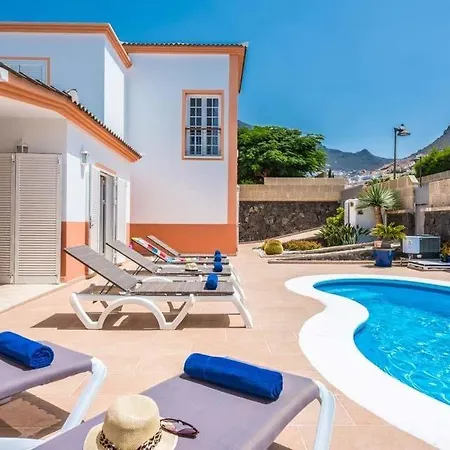 Playa De Fanabe Sleeps 6 Pool Air Con Villa Costa Adeje (Tenerife)